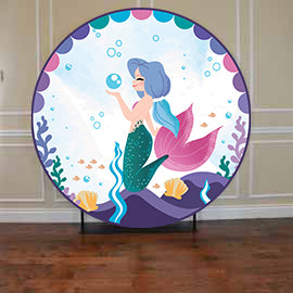 Circle Backdrop Mermaid (RENT)