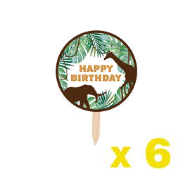 Cupcake Toppers: Safari (BUY)