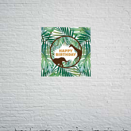 Wall Banner: Safari (RENT)