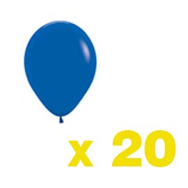9" Blue Royal Balloons: (BUY)