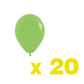 9" Lime Green Balloons: (BUY)