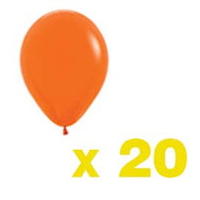 9" Orange Balloons: (BUY)