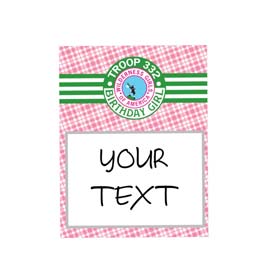 Table Sign: 8x10: Scout (BUY)