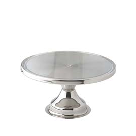 Cake Stand: Stainless (RENT)