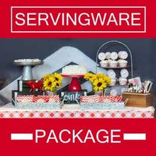 Servingware Pck: BabyQ (RENT)