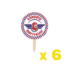 Cupcake Toppers: Aviation (BUY)