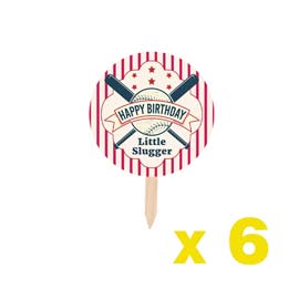 Cupcake Toppers: Baseball (BUY)