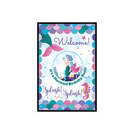 Welcome Sign 24x36 Mermaid (RENT)