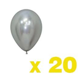 11" Silver Balloons: (BUY)