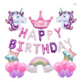 Unicorn: Balloons: Birthday (BUY)