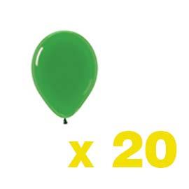 5" Green Balloons: (BUY)