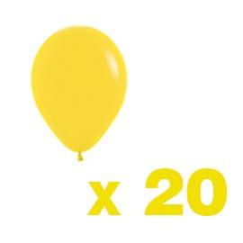 9" Yellow Balloons: (BUY)