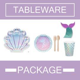 Mermaid: Tableware 4pc (BUY)
